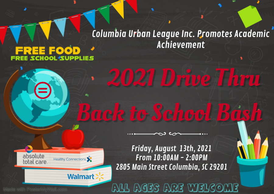 Back to School Bash Columbia Urban League, Inc